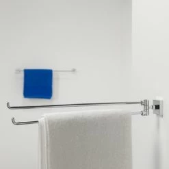 Tiger Handdoekrek Melbourne Met Draaibare Armen Chroom -Gamma Badkamer Winkel 123 2539