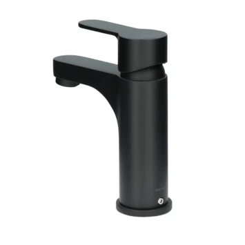 Atlantic wastafelkraan Parker met hendel Zwart Atlantic Wastafelkraan Parker Met Hendel Zwart -Gamma Badkamer Winkel 123 254