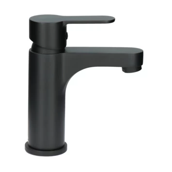 Atlantic wastafelkraan Parker met hendel Zwart Atlantic Wastafelkraan Parker Met Hendel Zwart -Gamma Badkamer Winkel 123 257