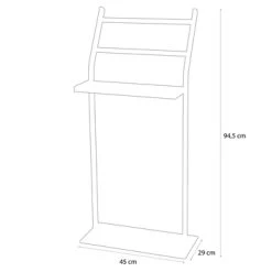 Sealskin Handdoekrek Modern Metaal Wit -Gamma Badkamer Winkel 123 2575