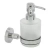 Haceka Matglazen Zeepdispenser Kosmos Tec Hangend Chroom 1 Haceka Matglazen Zeepdispenser Kosmos Tec Hangend Chroom -Gamma Badkamer Winkel 123 2595