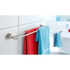 Tesa Handdoekhouder Moon Dubbel 8 Tesa Handdoekhouder Moon Dubbel -Gamma Badkamer Winkel 123 2647