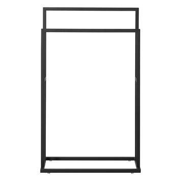 Sealskin Carré handdoekrek vrijstaand Zwart Sealskin Carré Handdoekrek Vrijstaand Zwart -Gamma Badkamer Winkel 123 2673