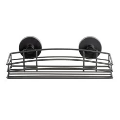 Wenko Vacuumloc Wandrek Zwart -Gamma Badkamer Winkel 123 2682