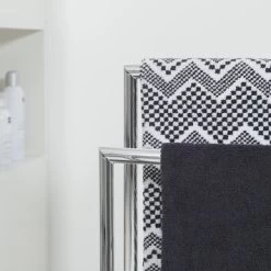 Sealskin Handdoekrek Tube Metaal Chroom -Gamma Badkamer Winkel 123 2687