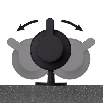 Tiger zeepdispenser hangend Tune Zwart Tiger Zeepdispenser Hangend Tune Zwart -Gamma Badkamer Winkel 123 2708