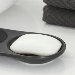 Sealskin Zeepbakje Conical Porselein Zwart -Gamma Badkamer Winkel 123 2719