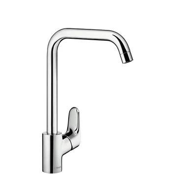 Hansgrohe Keukenkraan Ecos L met Hendel Chroom Hansgrohe Keukenkraan Ecos L Met Hendel Chroom -Gamma Badkamer Winkel 123 272