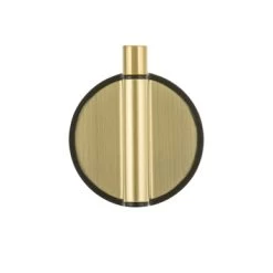 Tiger Haak Tune Messing Zwart 4 Tiger Haak Tune Messing Zwart -Gamma Badkamer Winkel 123 2749