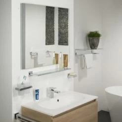 Tiger Bekerhouder Items Hangend Met Beker Chroom -Gamma Badkamer Winkel 123 2779