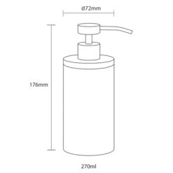 Sealskin Zeepdispenser Grace Wit 8 Sealskin Zeepdispenser Grace Wit -Gamma Badkamer Winkel 123 2791