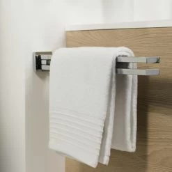 Tiger Handdoekrek Items Met Draaibare Armen Chroom -Gamma Badkamer Winkel 123 2796