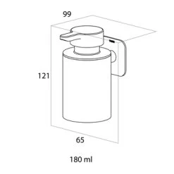Tiger Zeepdispenser Colar Hangend RVS 9 Tiger Zeepdispenser Colar Hangend RVS -Gamma Badkamer Winkel 123 2835