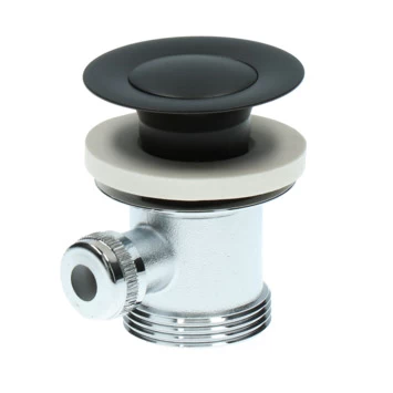 Aqualino wastafelkraan Fortore 2-knops met waste Zwart Aqualino Wastafelkraan Fortore 2-knops Met Waste Zwart -Gamma Badkamer Winkel 123 288