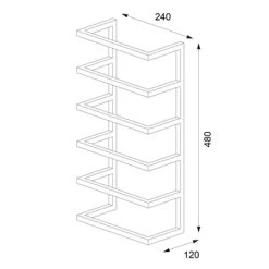 Sealskin Carré Handdoekrek Groot Wit -Gamma Badkamer Winkel 123 2889
