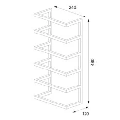 Sealskin Carré Handdoekrek Groot Wit -Gamma Badkamer Winkel 123 2890
