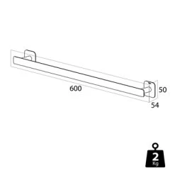 Tiger Handdoekrek Colar Chroom 8 Tiger Handdoekrek Colar Chroom -Gamma Badkamer Winkel 123 2900