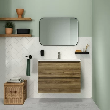 Tiger 2-armig handdoekrek Carv zwart Tiger 2-armig Handdoekrek Carv Zwart -Gamma Badkamer Winkel 123 2957