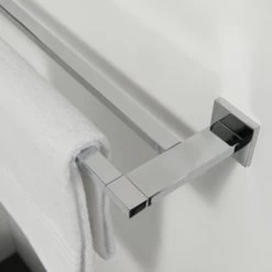 Tiger Dubbel Handdoekrek Items Chroom -Gamma Badkamer Winkel 123 2990