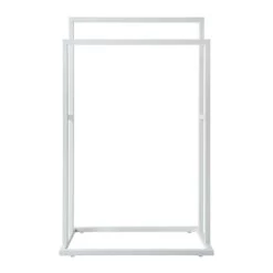 Sealskin Carré Handdoekrek Vrijstaand Wit 4 Sealskin Carré Handdoekrek Vrijstaand Wit -Gamma Badkamer Winkel 123 3004