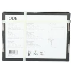 Absolut Wastafelkraan Iode Medium Met Hendel En Waste Zwart -Gamma Badkamer Winkel 123 304