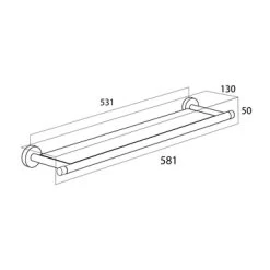 Tiger Planchet Boston Chroom -Gamma Badkamer Winkel 123 3051