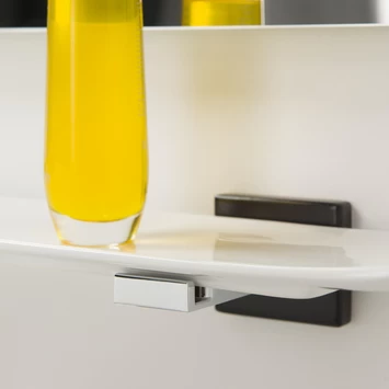 Tiger Planchet Zenna Chroom/Wengé Tiger Planchet Zenna Chroom/Wengé -Gamma Badkamer Winkel 123 3067