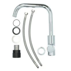 Handson Keukenkraan Olivier Met Hendel Chroom 11 Handson Keukenkraan Olivier Met Hendel Chroom -Gamma Badkamer Winkel 123 314