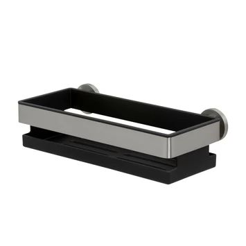 Tiger Noon douchemand 30 x 8 x 13,8 cm inox Tiger Noon Douchemand 30 X 8 X 13,8 Cm Inox -Gamma Badkamer Winkel 123 3154