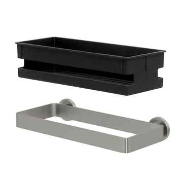 Tiger Noon douchemand 30 x 8 x 13,8 cm inox Tiger Noon Douchemand 30 X 8 X 13,8 Cm Inox -Gamma Badkamer Winkel 123 3155