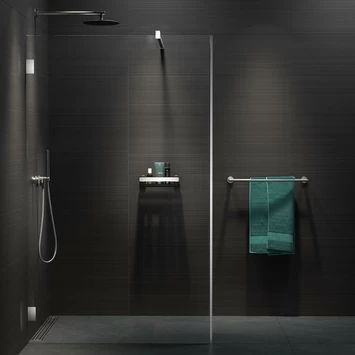 Tiger Noon douchemand 30 x 8 x 13,8 cm inox Tiger Noon Douchemand 30 X 8 X 13,8 Cm Inox -Gamma Badkamer Winkel 123 3156