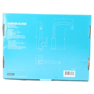 Handson keukenkraan Olivier met hendel chroom Handson Keukenkraan Olivier Met Hendel Chroom -Gamma Badkamer Winkel 123 316