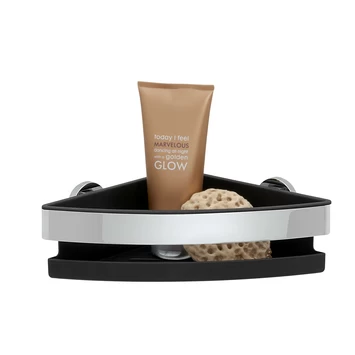 Tiger Noon hoek douchemand 22 x 8 x 22 cm chroom Tiger Noon Hoek Douchemand 22 X 8 X 22 Cm Chroom -Gamma Badkamer Winkel 123 3181