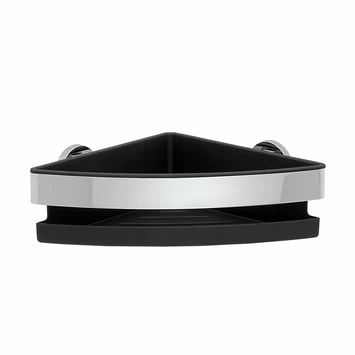 Tiger Noon hoek douchemand 22 x 8 x 22 cm chroom Tiger Noon Hoek Douchemand 22 X 8 X 22 Cm Chroom -Gamma Badkamer Winkel 123 3182