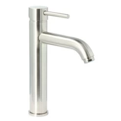 Atlantic Wastafelkraan Spencer Met Hendel RVS 8 Atlantic Wastafelkraan Spencer Met Hendel RVS -Gamma Badkamer Winkel 123 325