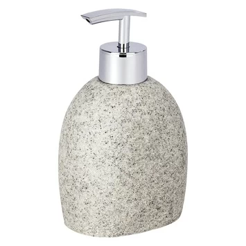 Wenko Zeepdispenser Puro Lichtgrijs Wenko Zeepdispenser Puro Lichtgrijs -Gamma Badkamer Winkel 123 3280