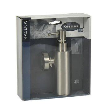 Haceka Zeepdispenser Kosmos Tec Hangend RVS Haceka Zeepdispenser Kosmos Tec Hangend RVS -Gamma Badkamer Winkel 123 3317