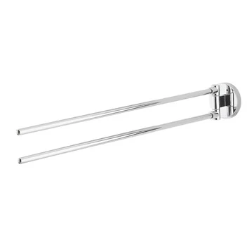 Handson Handdoekrek Smart met Draaibare Armen Chroom Handson Handdoekrek Smart Met Draaibare Armen Chroom -Gamma Badkamer Winkel 123 3327