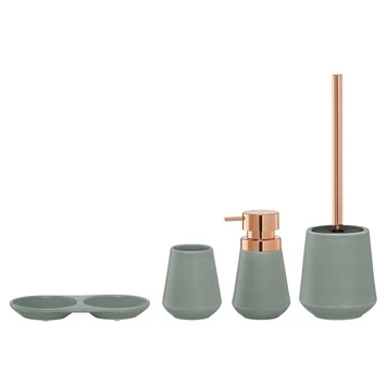 Sealskin Zeepbakje Conical porselein Groen Sealskin Zeepbakje Conical Porselein Groen -Gamma Badkamer Winkel 123 3330