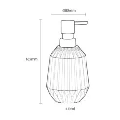 Sealskin Zeepdispenser Arte Zwart -Gamma Badkamer Winkel 123 3374