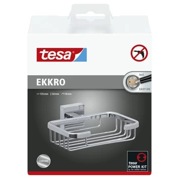 Tesa Zeepmandje Ekkro Tesa Zeepmandje Ekkro -Gamma Badkamer Winkel 123 3383