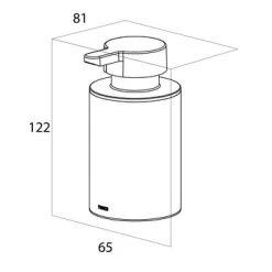 Tiger Zeepdispenser Colar Chroom 6 Tiger Zeepdispenser Colar Chroom -Gamma Badkamer Winkel 123 3427
