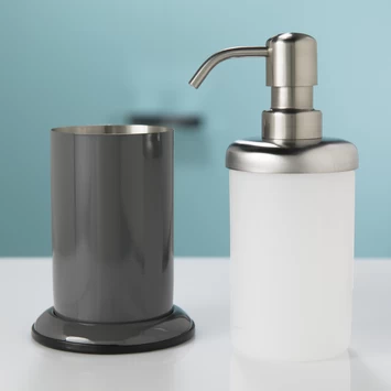 Sealskin Acero zeepdispenser grijs Sealskin Acero Zeepdispenser Grijs -Gamma Badkamer Winkel 123 3451