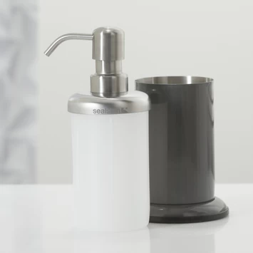 Sealskin Acero zeepdispenser grijs Sealskin Acero Zeepdispenser Grijs -Gamma Badkamer Winkel 123 3453