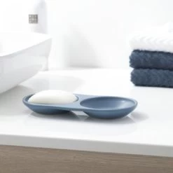 Sealskin Zeepbakje Conical Porselein Blauw -Gamma Badkamer Winkel 123 3485