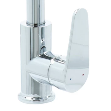 Absolut keukenkraan Fasso met hendel Chroom Absolut Keukenkraan Fasso Met Hendel Chroom -Gamma Badkamer Winkel 123 355