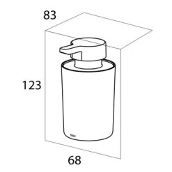 Tiger Zeepdispenser Urban Wit -Gamma Badkamer Winkel 123 3557