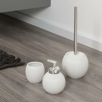 Sealskin Zeepdispenser Convex Wit Sealskin Zeepdispenser Convex Wit -Gamma Badkamer Winkel 123 3561