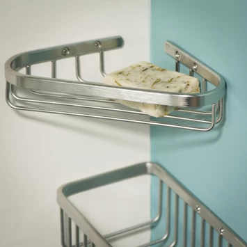 Tiger Zeepbakje Exquisit voor Hoek Hangend RVS Tiger Zeepbakje Exquisit Voor Hoek Hangend RVS -Gamma Badkamer Winkel 123 3575