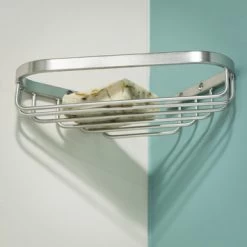 Tiger Zeepbakje Exquisit Voor Hoek Hangend RVS 6 Tiger Zeepbakje Exquisit Voor Hoek Hangend RVS -Gamma Badkamer Winkel 123 3576